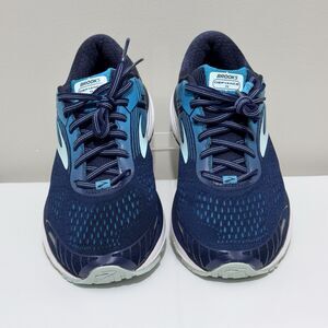 Brooks Defyance 11 Women's Sz. 9 2A Narrow Blue White Running Shoes Sneakers